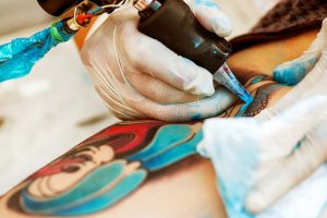 Tatuagem em Pontilhismo
