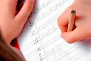 Aprendizagem/disgrafia