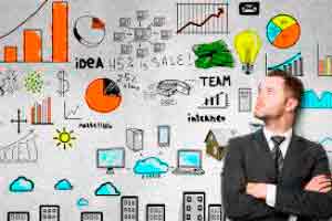 Marketing digital home office
