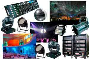 Sonorização e Iluminação para eventos