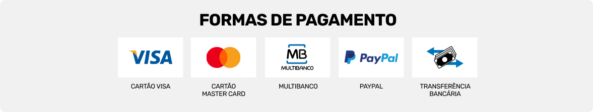 Formas de Pagamento